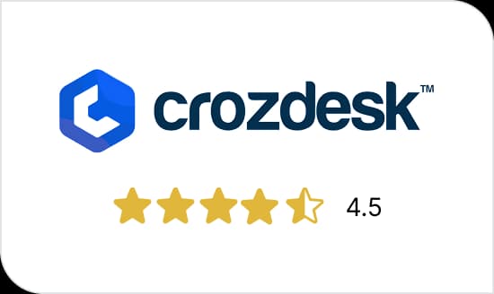Worktual Crozdesk badge