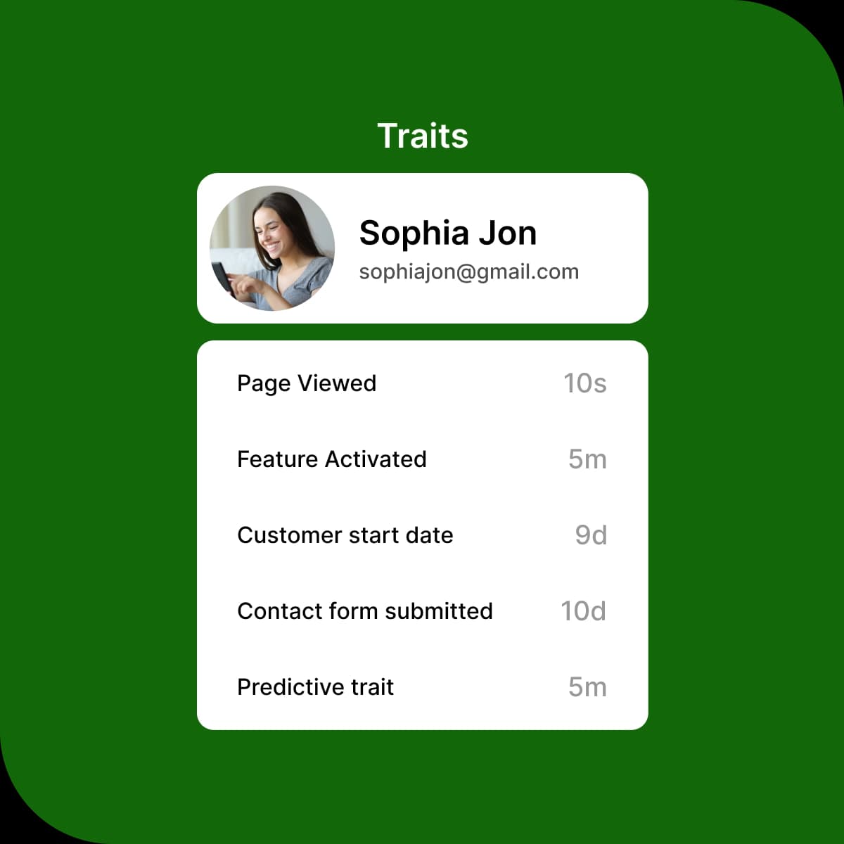 Customer data platform software
